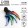Wooden weapons, children's souvenir "four elements", Krambit - shuriken, 12 x 3.2 x 2.4 cm