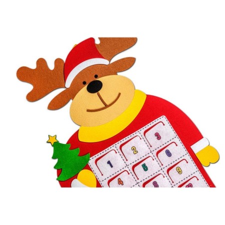 Puzzle rug "Big Advent. Deer"-3