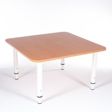 The table adjustable preschools Gr.0-3, 700x700x400 (580), Bu Bavaria