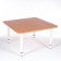 The table adjustable preschools Gr.0-3, 700x700x400 (580), Bu Bavaria