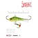 Balancir Lucky John Baltic 4 + tee, 4 cm, color 24, blister