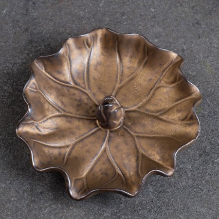 Bowlist stand "Lotos leaf" 11x4cm-4