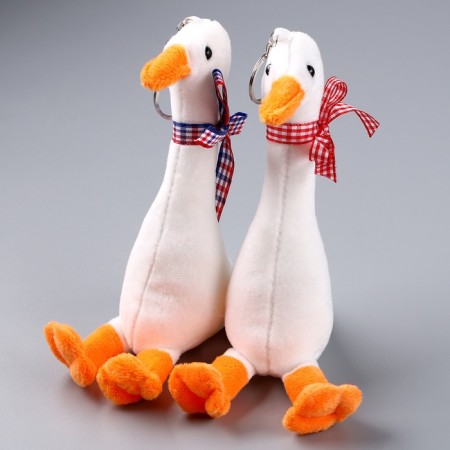Soft toy "Gusenok", on a key fob, color mix-6