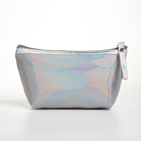 Lightning cosmetic bag, gray color-1