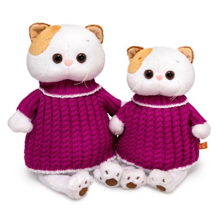 Soft toy "Lee in a sweater with braids", 24 cm-3