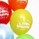Shar Latex 12 "Happy Birthday", stars, 5 pcs.