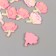 Decor for creativity plastic "Blocked tulip" set 10 pcs mix