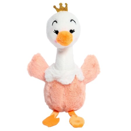 Soft toy "Swan", on a key fob, color mix-1