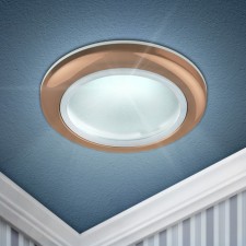 Lamp built -in era WR1, IP44, 50W, 92 mm, color copper
