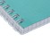 A notebook of 96 sheets in a cage on the crest "Mint. Metallic", a boumvinyl cover, an offset unit