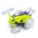 Radio-controlled “Trick” car, works on batteries, lighting effects, green color, green