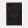 Passport cover, dark brown color