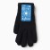 Male gloves, black color, size 11