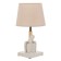 Board Lamp "Tenderness" E14 40W Beige 20x20x31cm Risalux