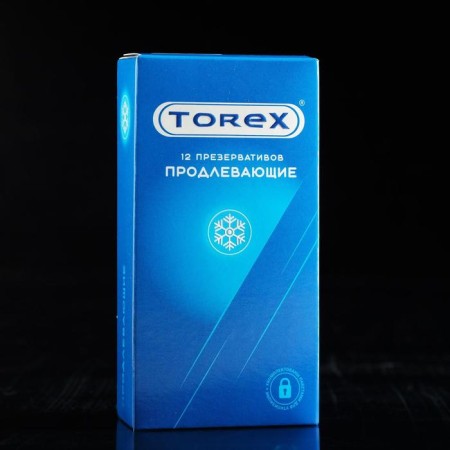 Torex condoms extending, with benzocaine, 12 pcs.