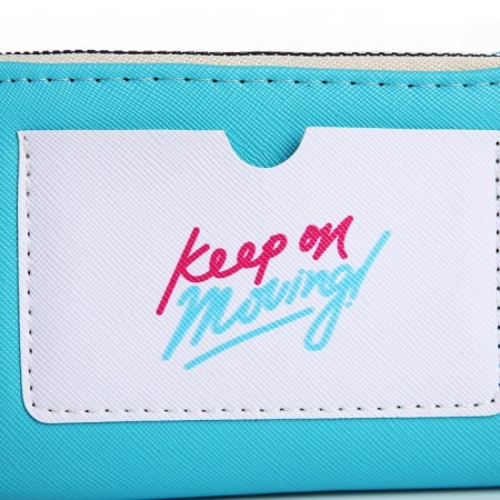 Картхолдер кошелёк Keep on moving, 12х 9,5х 2 см-4