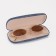 Case for glasses on the cracker, the color is blue