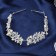 Hair accessory "Leon" butterflies, 26 cm, silver