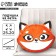 Sewing set "Fetra pillow", fox, 25 x 25 cm