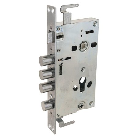 The cut-shaped castle without handles "Standard" ZV1-08A-B ST without c/fur/o for Kit. Metal.