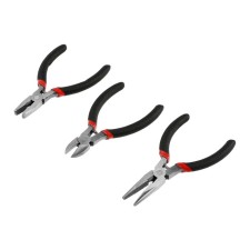 A set of hinge and lobe instruments Lom mini, pliers, sidebips, long-hugs