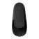 Zein Z3806 sink mixer, single -leaf, cascading spout 9.5 cm high, black