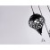 Suspended Ambrella Light, Loft, TR8444, 3HE27, Black Color