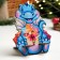 Stand for the phone "Dragon with a gift", 136 x 107mm