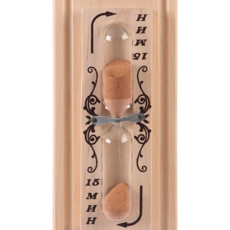 Thermometer, a thermometer for a bath and a sauna, with sand clock for 15 minutes, from 0 ° C to +120 ° C-2