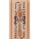 Thermometer, a thermometer for a bath and a sauna, with sand clock for 15 minutes, from 0 ° C to +120 ° C