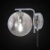 Sconces Citilux "Tommy" CL102310, 15x20 cm, 1x40W, E14, color gray color