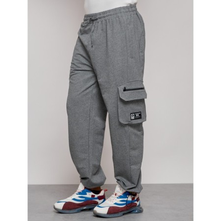 Sports male pants, size 48, gray color-11