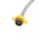 Flexible eyeliner for water zein, 1/2 ", nut-gayka, 60 cm, with a key for installation