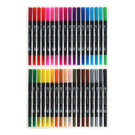 A set of professional markers, 36 pieces/36 colors, bilateral-1