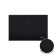 The A4 button, 180 μm, Erichkrause Diamond Total Black, accommodates up to 120 sheets, opaque, with embossing, black