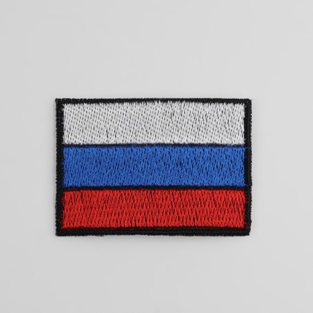 Термоаппликация «Флаг», 5,5 × 3,8 см, цвет триколор-1