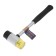 Hand of a Richthoe tundra, a metal rubberized handle, brisk 40 mm, 500 g