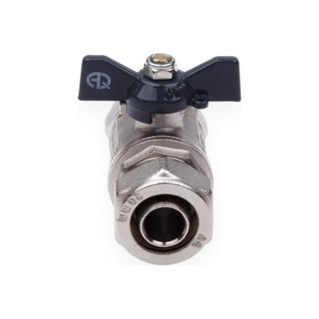 Aqualink ball valve, PN 10, 16 x 16 mm, tsang/tsang, butterfly, nickel.-5