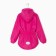 Jacket (windbreaker) on a fleece for a girl, raspberry color, height 110-116 cm