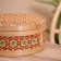 Basket with a covered lid, from bamboo 30x30x13 cm