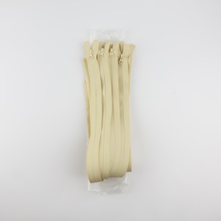 Lightning "Spiral", No. 7, detachable, waterproof, machine gun, 70 cm, sand color-2