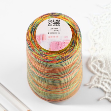 Multicolor threads 40/2, 3000 yard, colorful color-9