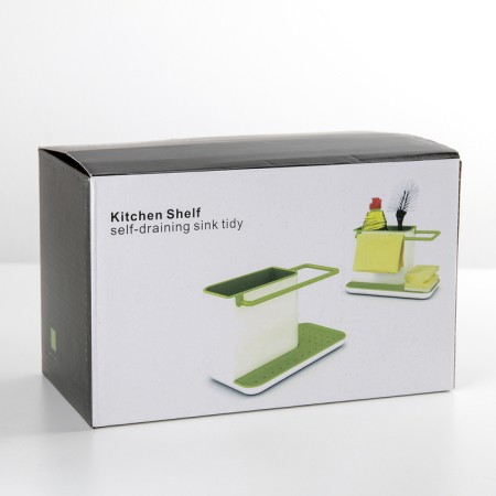 Stand for bathrooms and kitchen accessories, 21 × 11 × 12 cm, color mix-4
