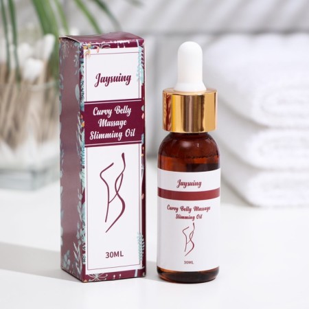 Abdomen oil, contributing to weight loss and pulling skin, 30 ml