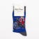 Socks "Biker", blue color, size 23-27 (38-41)