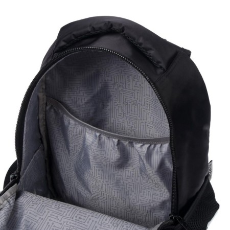 School backpack 37 x 26 x 17 cm, ergonomic back, Hatber Primary School "Red Auto" Black/Red-3