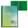 Folder on 4 rings A4, calligrata "panorama", 40 mm, 700 μm, facial pocket, green, mix