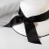 Women's hat with Minaku tape color white, rr 56-58