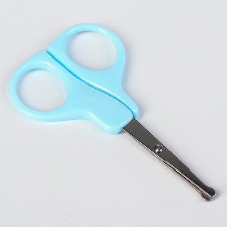 Children's manicure set, 2 items: scissors, tweezers, from 0 months., Mix colors-2