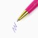Metal pen "You are beautiful!", Blue pasta 1.0 mm